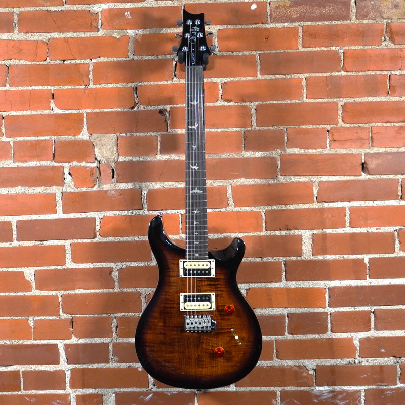 PRS SE Custom 24 Electric Guitar Black Gold Burst