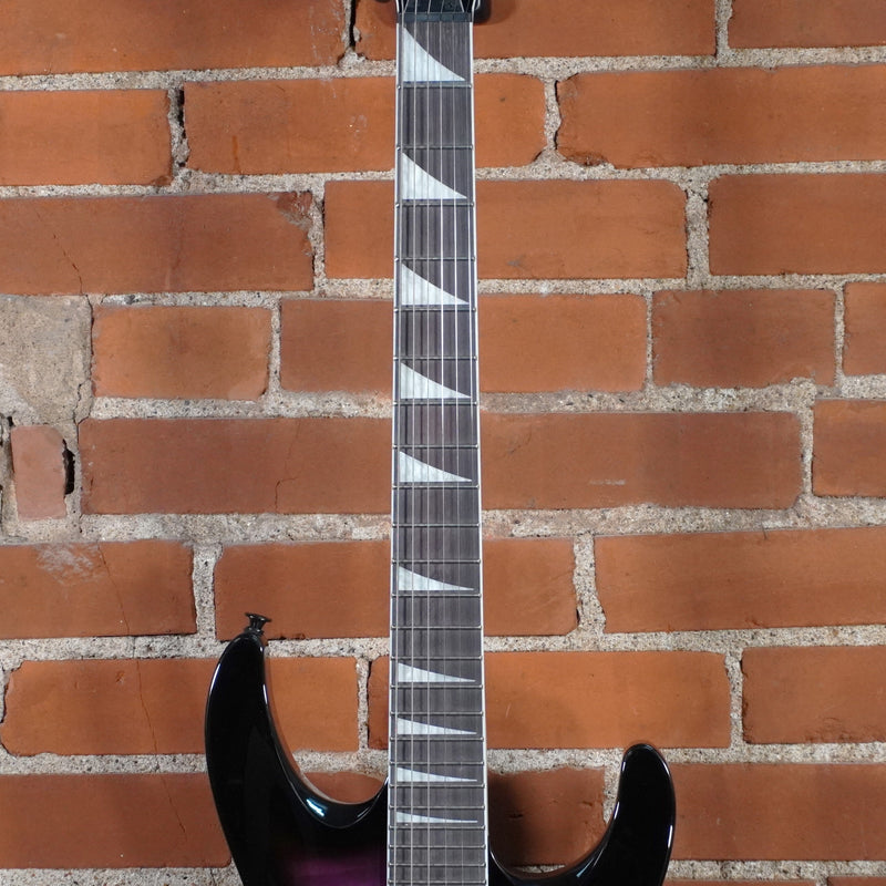 Jackson JS Series Dinky Solid Body Electric Guitar Transparent Purple Burst