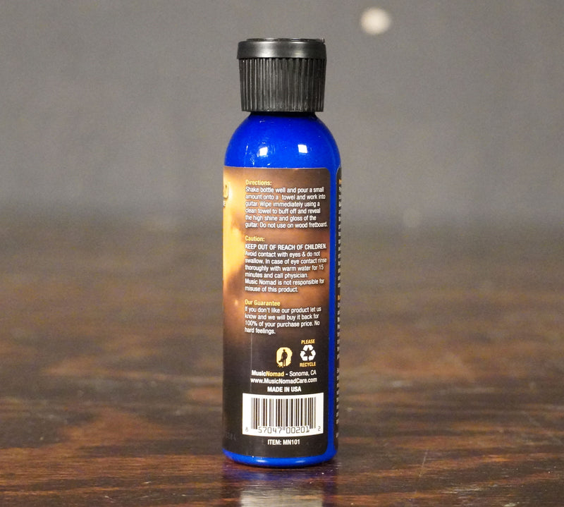 Music Nomad Guitar Polish 4oz Bottle *Great for Hardware*