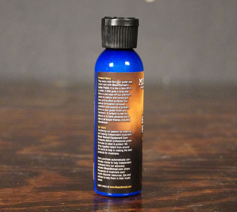 Music Nomad Guitar Polish 4oz Bottle *Great for Hardware*