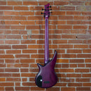 Jackson Guitars X Series Spectra Bass SBXP V Transparent Purple Burst