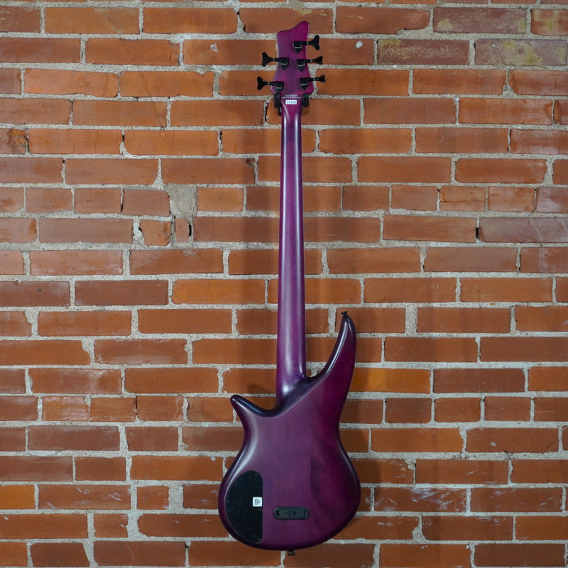 Jackson Guitars X Series Spectra Bass SBXP V Transparent Purple Burst