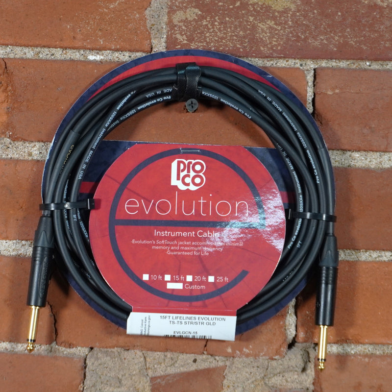 Pro Co Evolution Instrument Cable 15ft