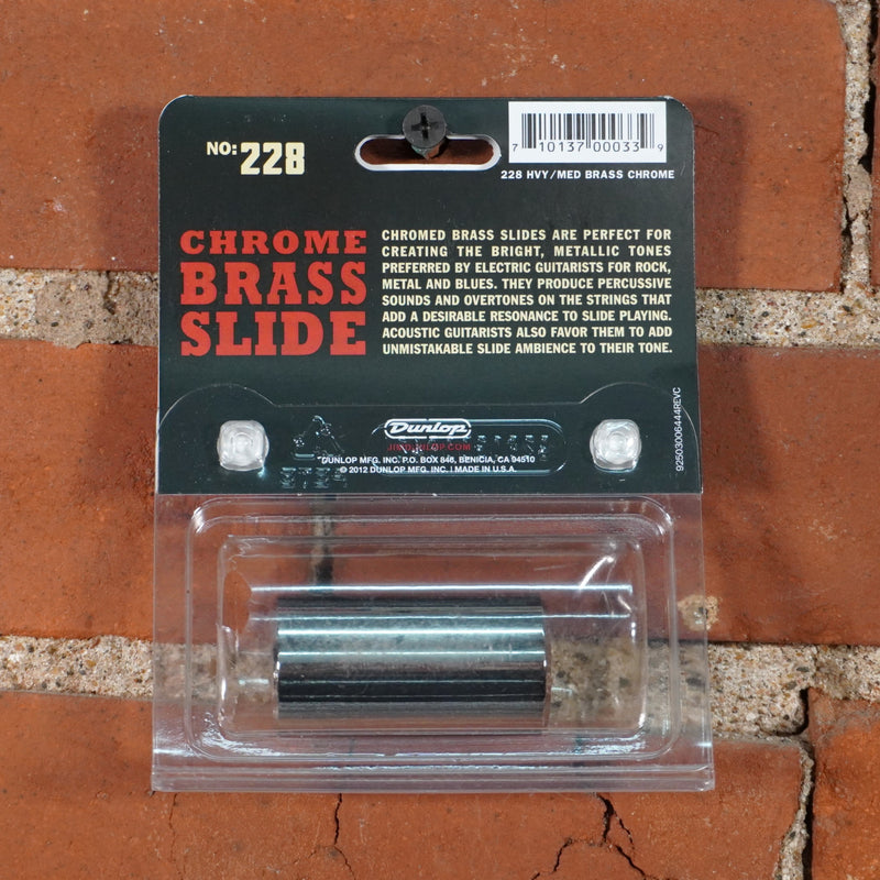 Dunlop Chrome Brass Slide
