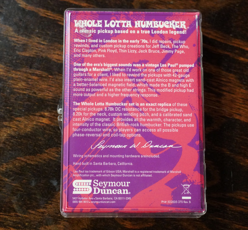 Seymour Duncan Whole Lotta Love Set