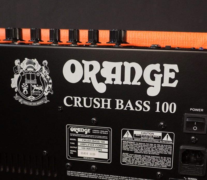 Orange Crush Bass 100 **B-Side**