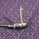 JAMS Pancake Patch Instrument Cable Switchcraft Lava 229 Black 6in