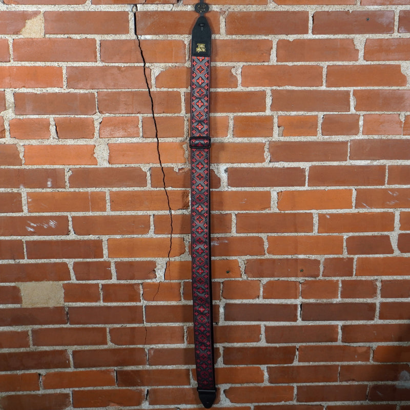 Ernie Ball Red King Jacquard Guitar Strap