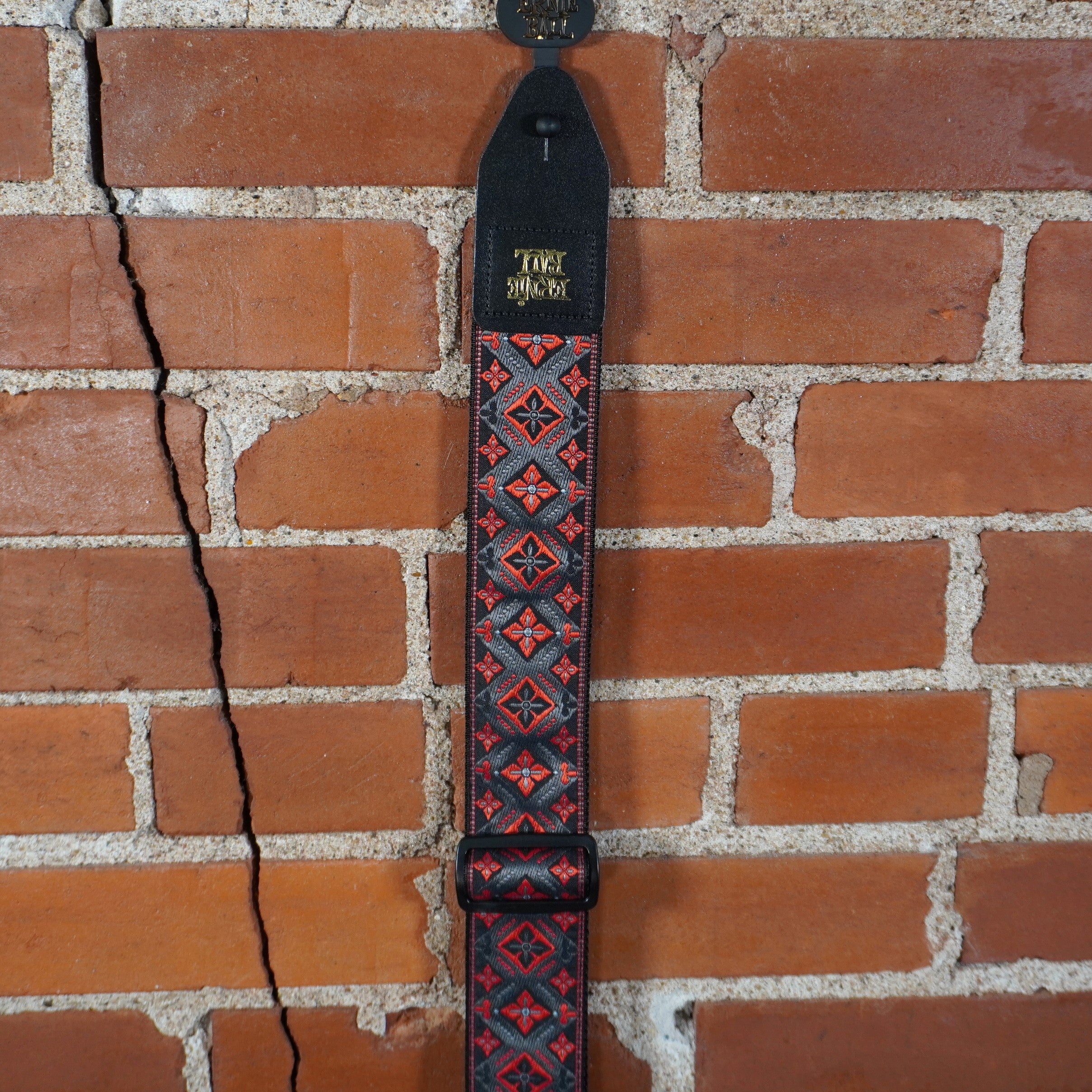 Ernie Ball Red King Jacquard Guitar Strap