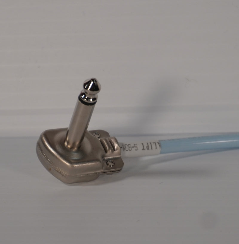 JAMS Pedal Patch Cable Lava Cable Rean 1/4" Carolina Blue 6in