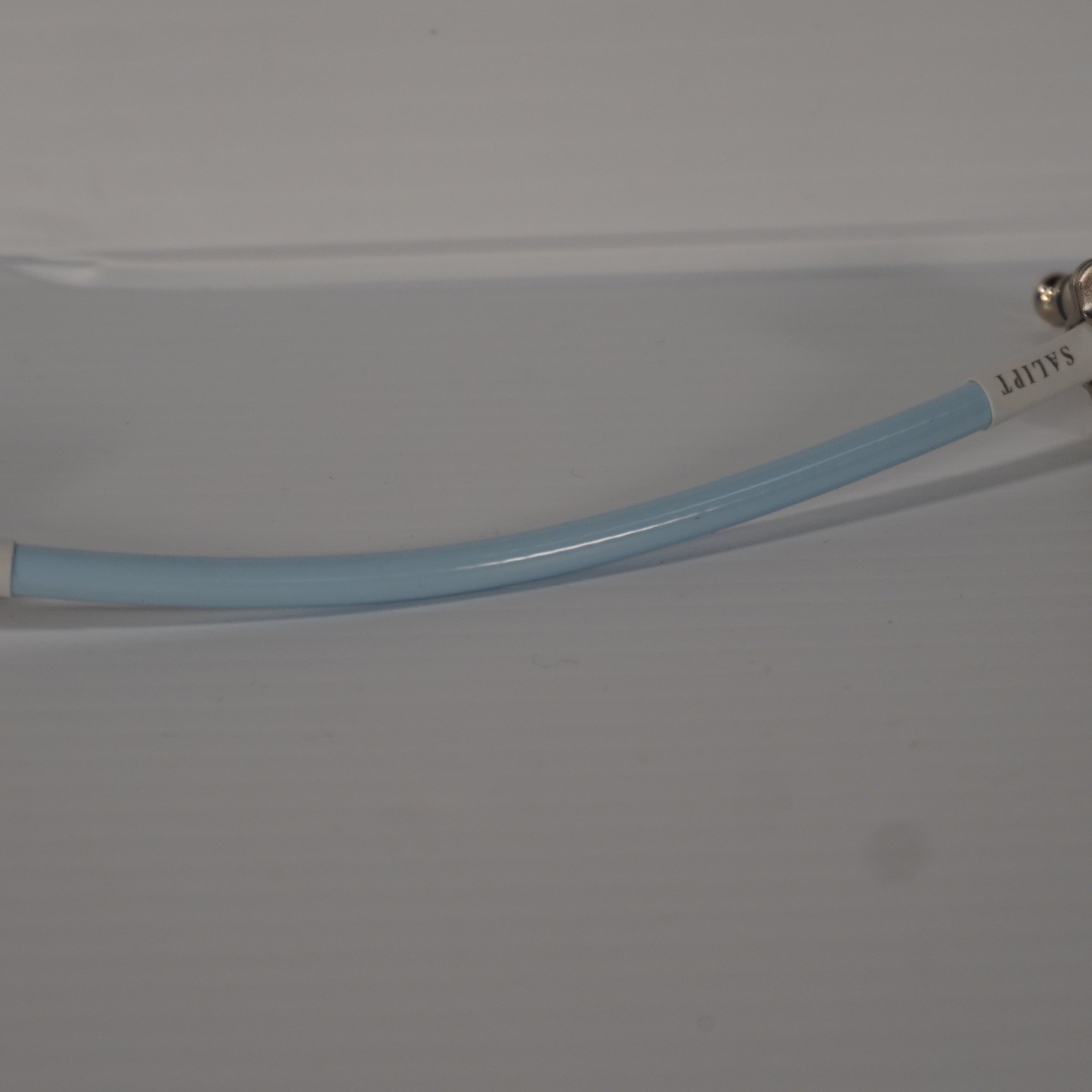 JAMS Pedal Patch Cable Lava Cable Rean 1/4" Carolina Blue 6in