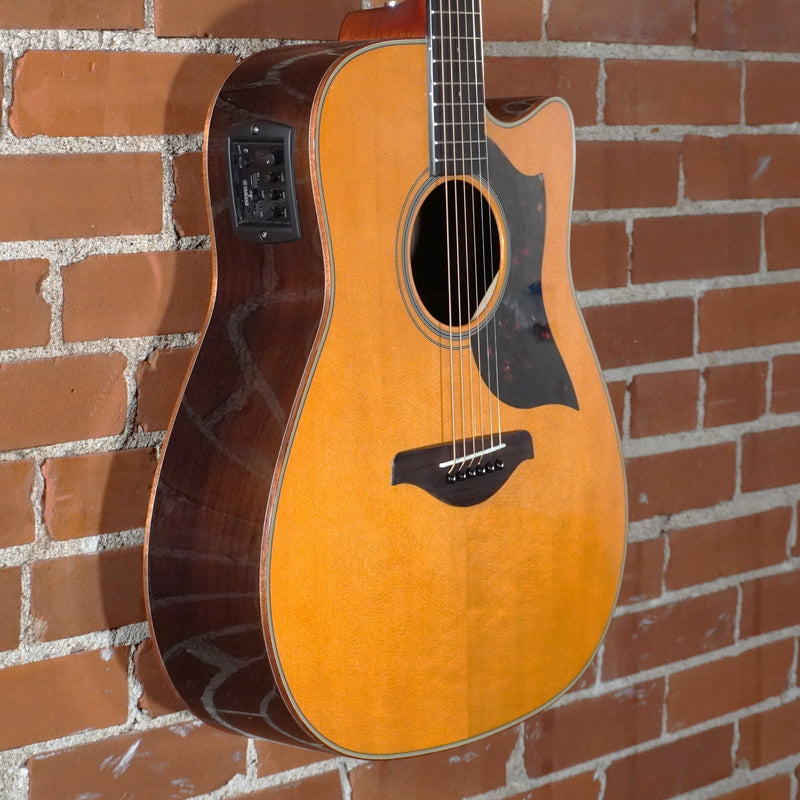 Used Yamaha A Series Acoustic Electric Vintage Natural A1R