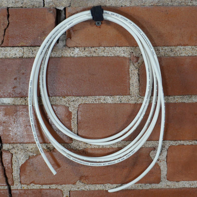 Lava Cable Mini ELC Bulk Instrument Cable White