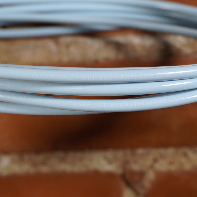 Lava Cable Mini ELC Bulk Instrument Cable Carolina Blue