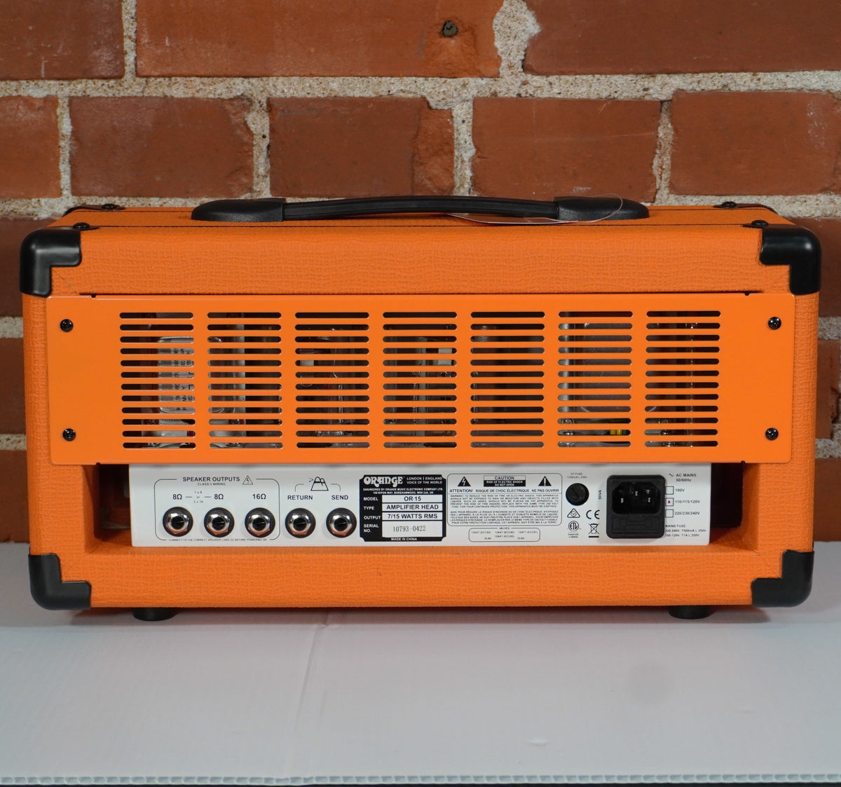 【orange】 8/15 まで 1973/74 Orange OR120 Stack : r/GuitarAmps