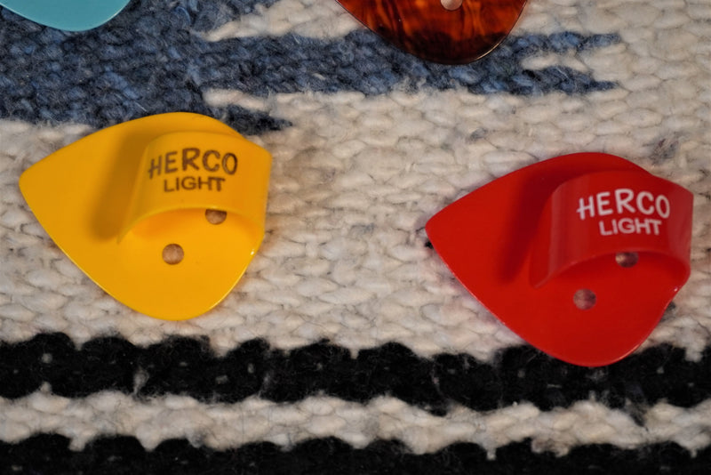 Herco Flat Thumb Picks Light