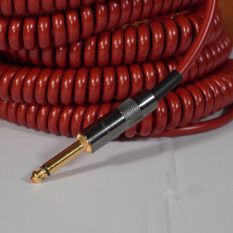 JAMS Guitar Cable Lava Super Coil Cable Metallic Red 35ft