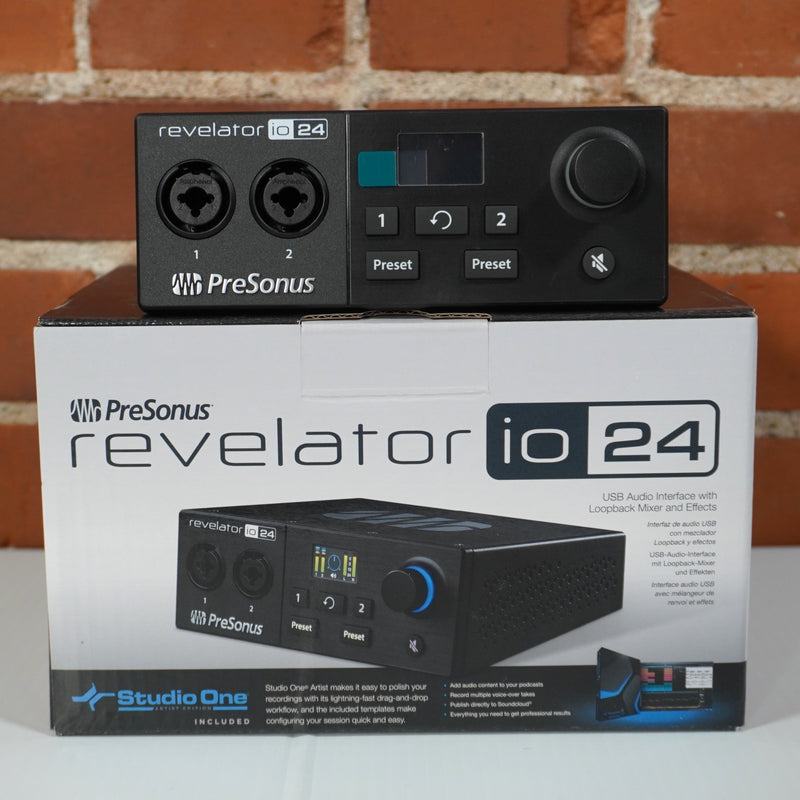 Presonus Revelator io24 USB-C Audio Interface New Old Stock