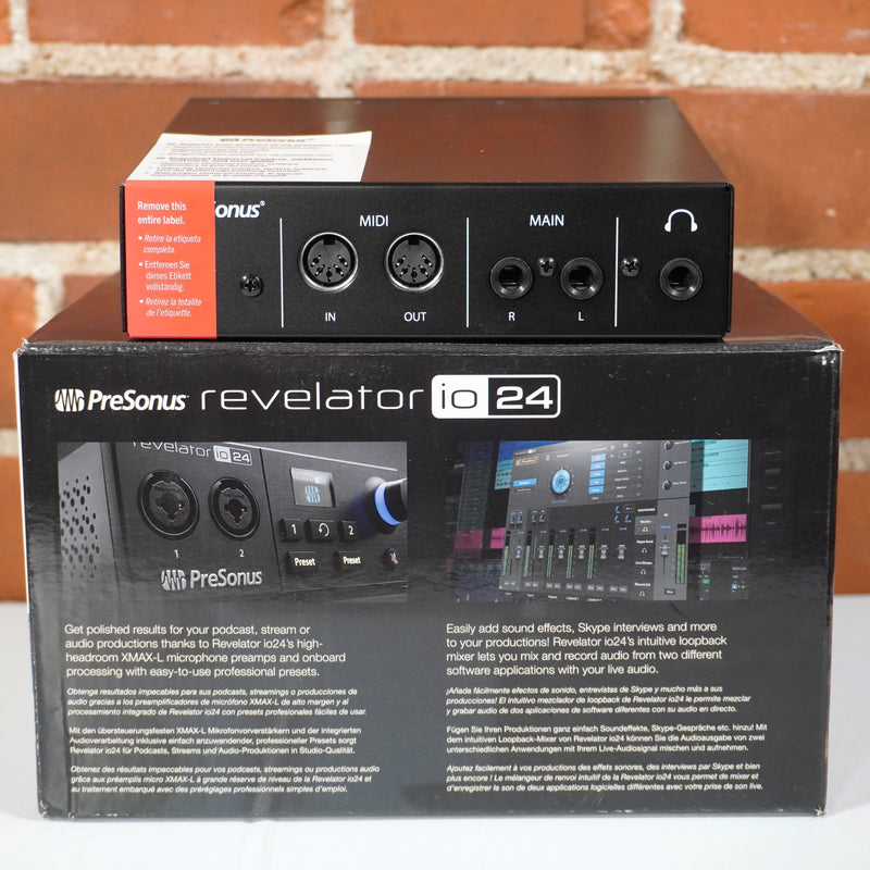Presonus Revelator io24 USB-C Audio Interface New Old Stock