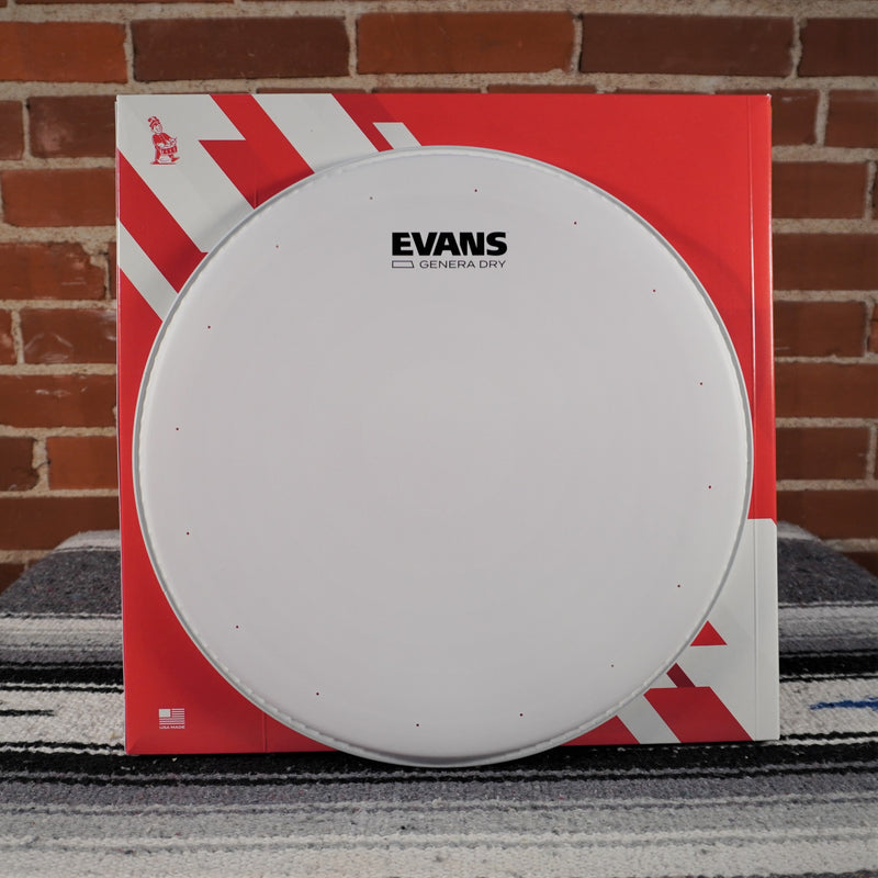 Evans Genera Dry 13" Coated Snare Drum Head Batter