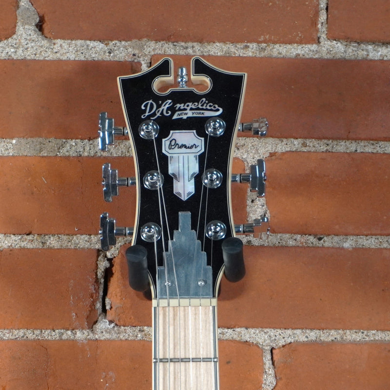 D'Angelico Premier Series Bedford Electric Guitar Black Used