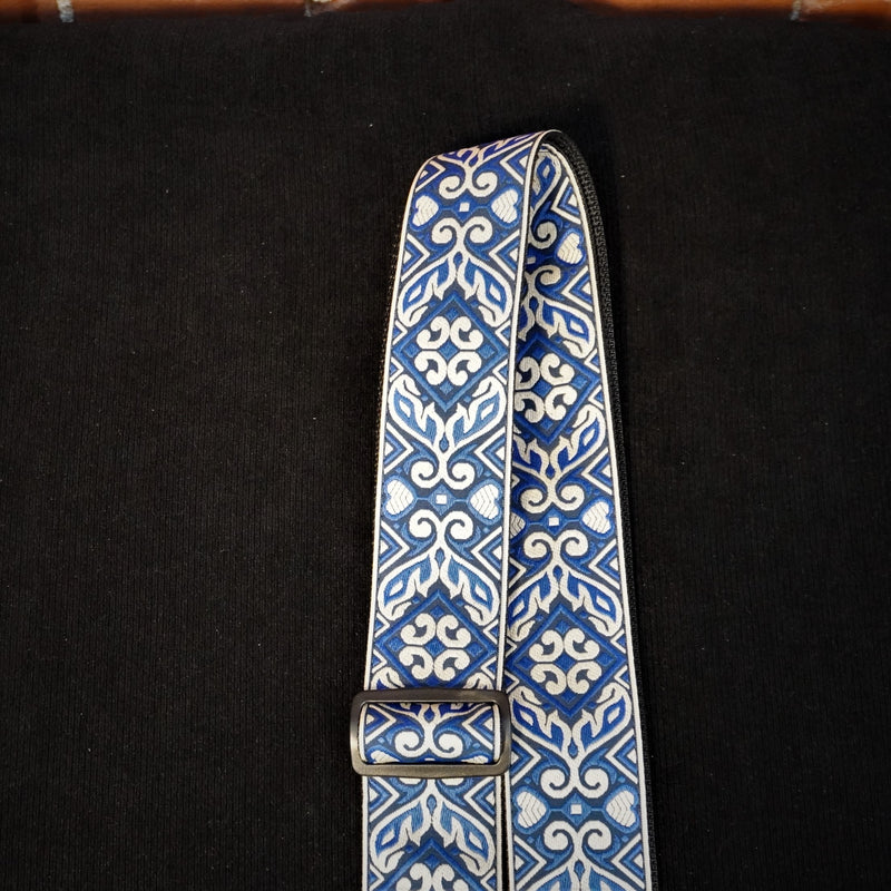 Ernie Ball Tribal Blue Jacquard Guitar Strap
