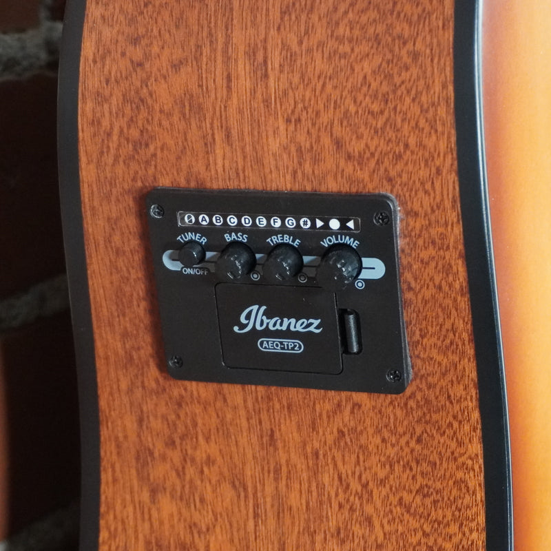 Ibanez Advanced Acoustic Electric ADD50CE Light Brown Sunburst Low Gloss JAMS Certified