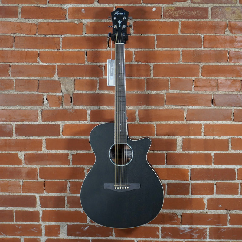 Ibanez AEG Series Acoustic Electric Guitar Weathered Black JAMS Certified