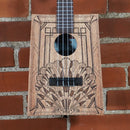 Kala Art Deco Cigar Box Ukulele w/Gig Bag
