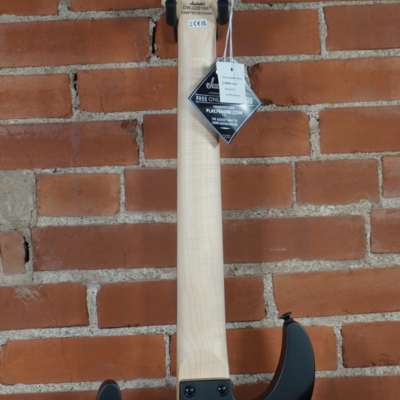 Jackson JS Series 7 String Dinky Arch Top JS22 Satin Black