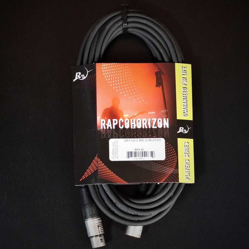 Rapco Players Mic Cable Rean 25ft