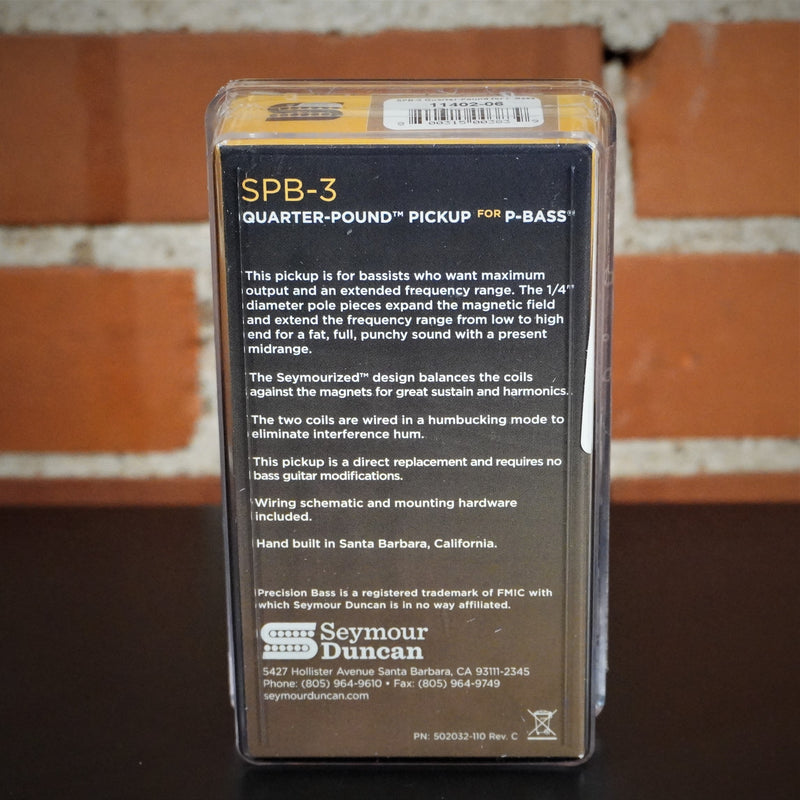 Seymour Duncan Quarter Pound Precision Bass Set SPB-3