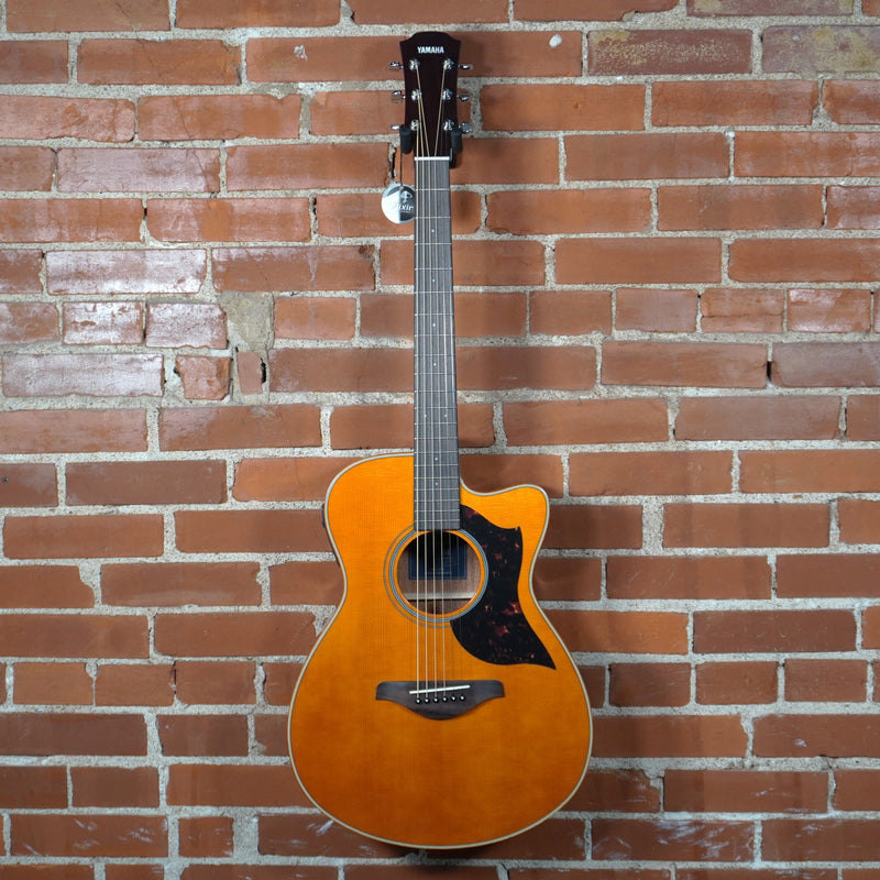 Yamaha AC1M Concert Acoustic Electric Guitar Vintage Natural