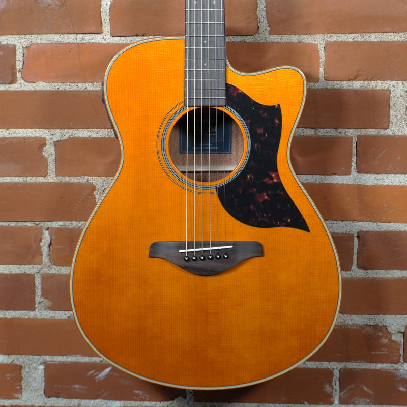 Yamaha AC1M Concert Acoustic Electric Guitar Vintage Natural