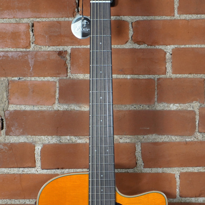 Yamaha AC1M Concert Acoustic Electric Guitar Vintage Natural