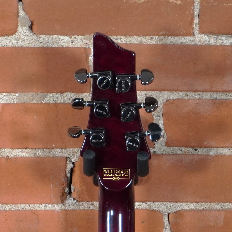 Schecter Hellraiser C-1 Solid Body Electric Six String EMG Black Cherry Used