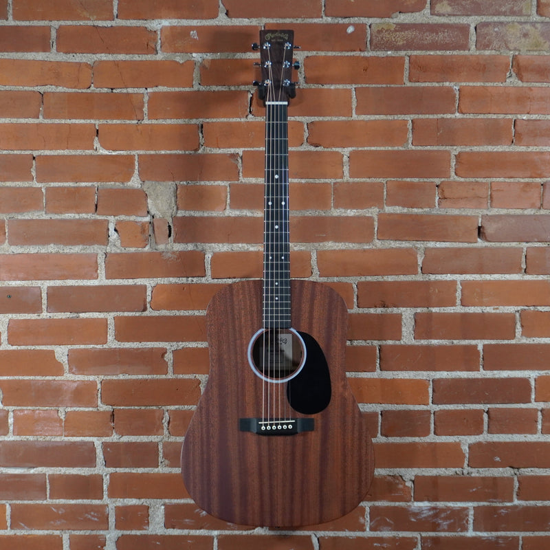 Martin D10-E Dreadnought Sapele Acoustic Electric Guitar w/Gig Bag Used