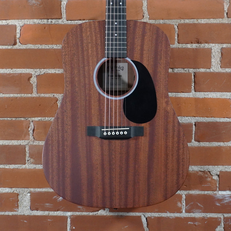Martin D10-E Dreadnought Sapele Acoustic Electric Guitar w/Gig Bag Used