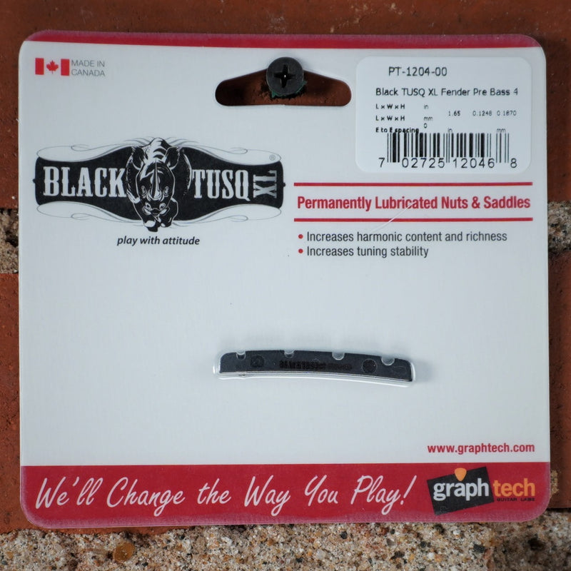 Graph Tech Black TUSQ XL Precision Bass-Style Nut