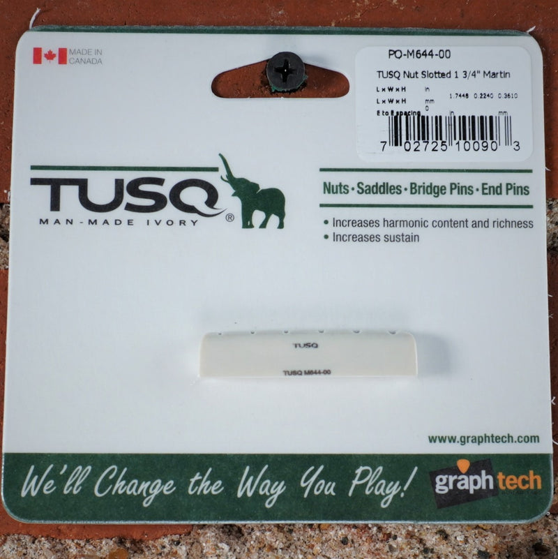 Graph Tech TUSQ Slotted 1 3/4" Martin-style Nut