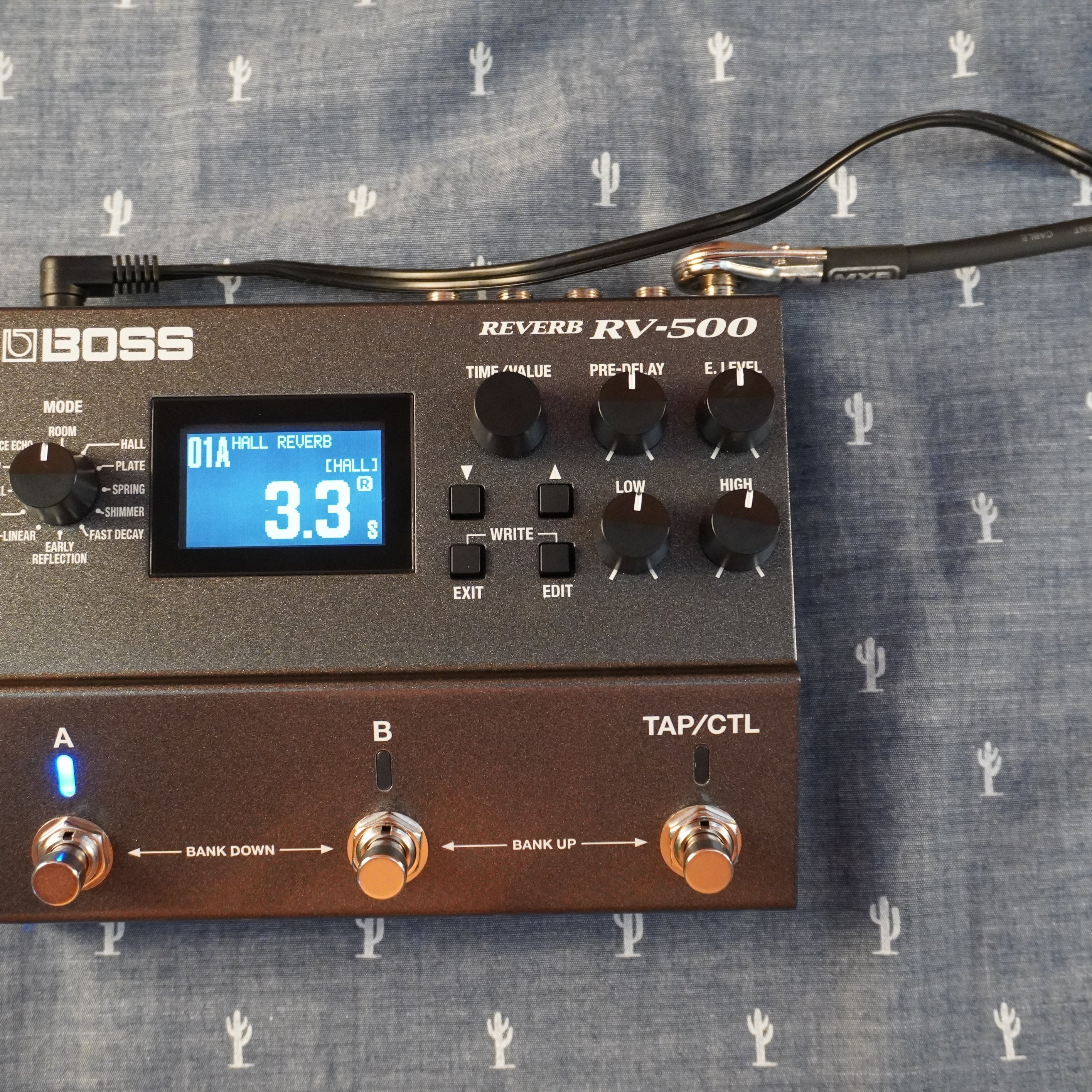 BossRV-500 Digital Reverb Pedal