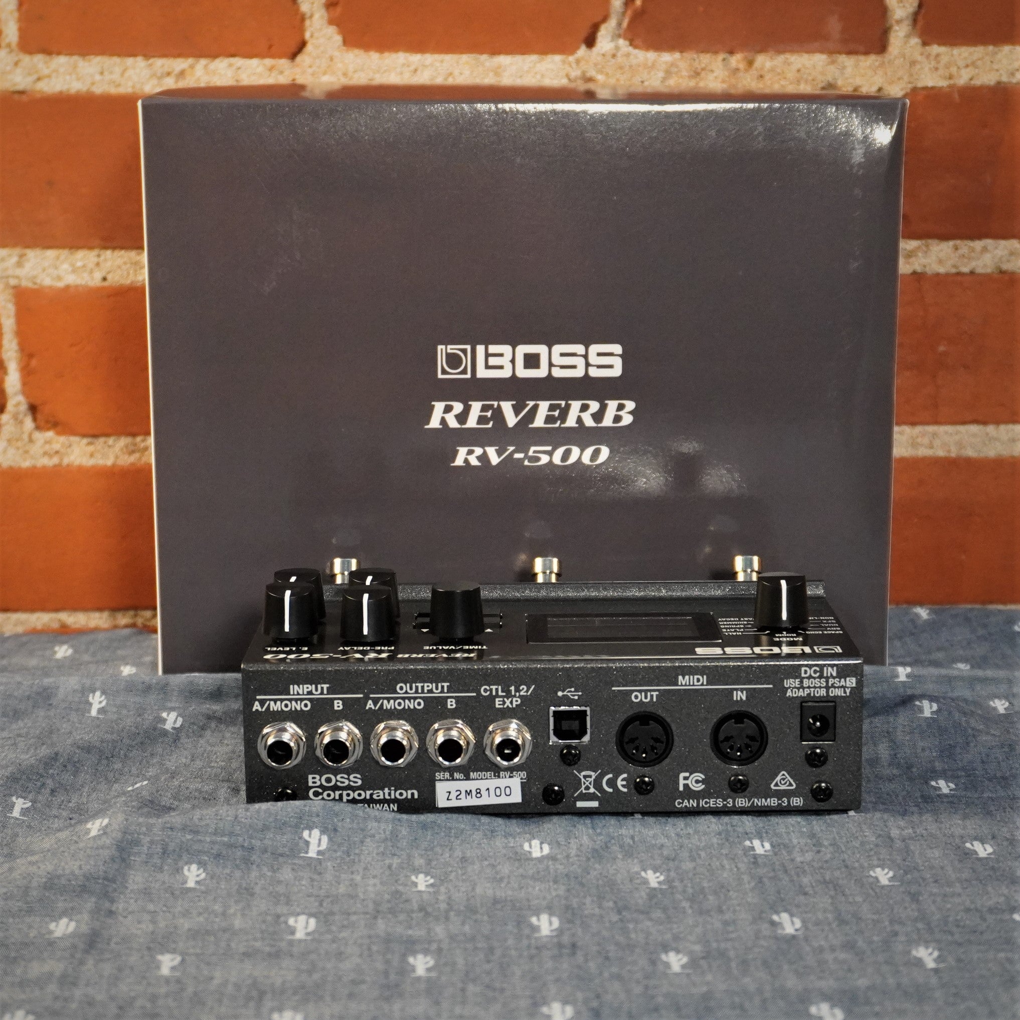 BossRV-500 Digital Reverb Pedal