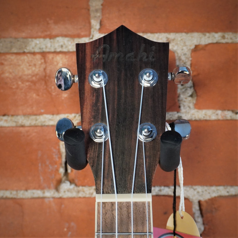Amahi Classic Series Ebony Concert Electric Ukulele w/Gig Bag *B-Side*