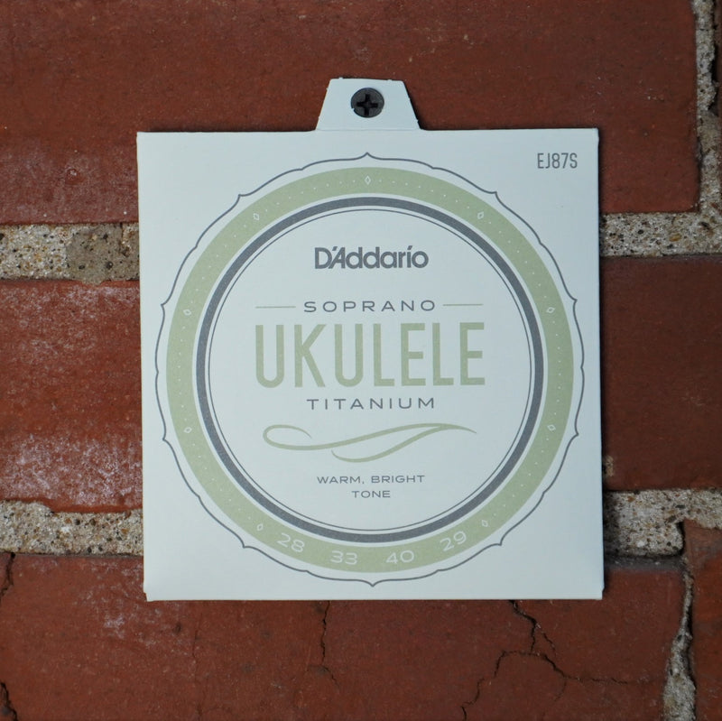 D'addario Titanium Ukulele Strings Soprano