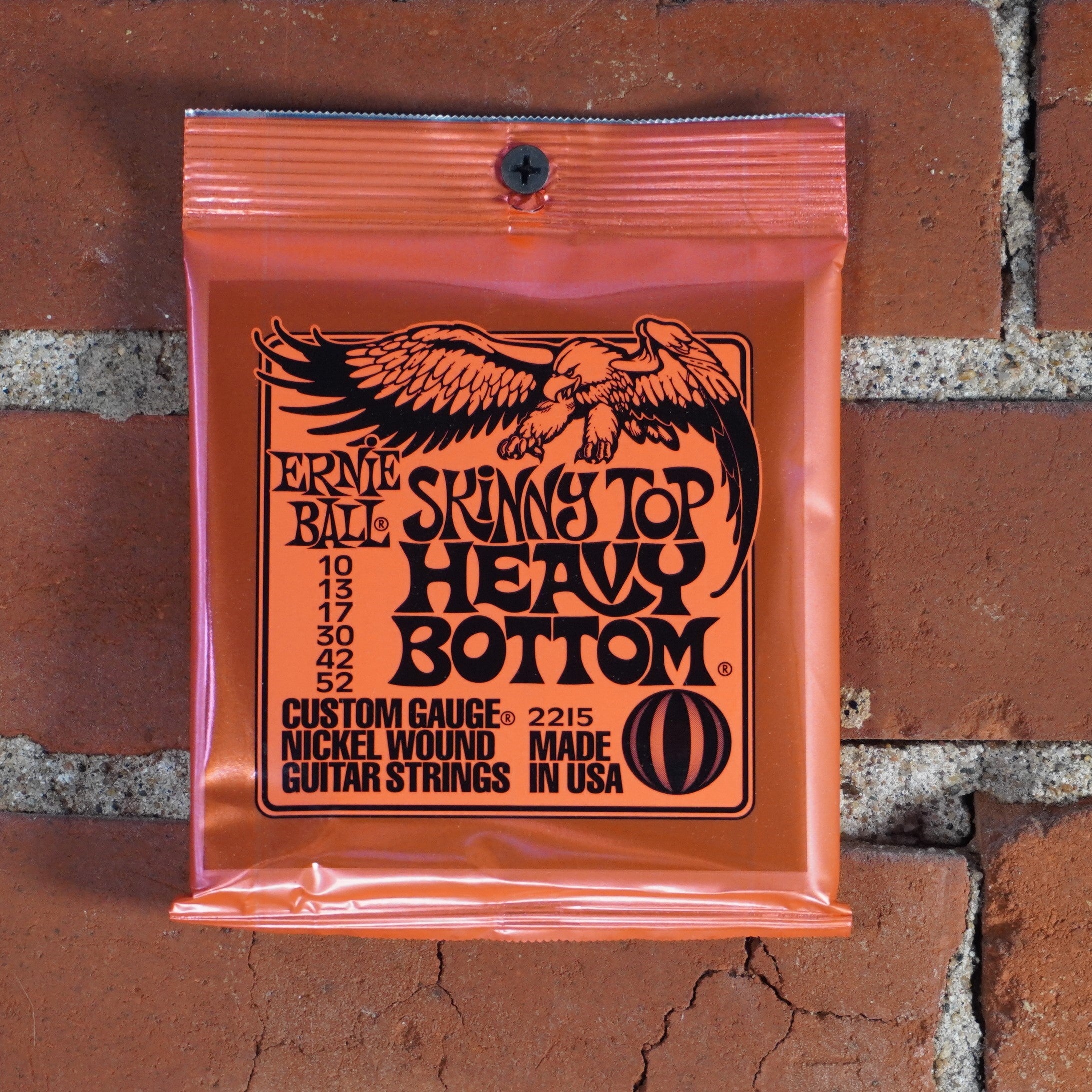 Ernie Ball Skinny Top Heavy Bottom Nickel Wound Electric Guitar String 10-52