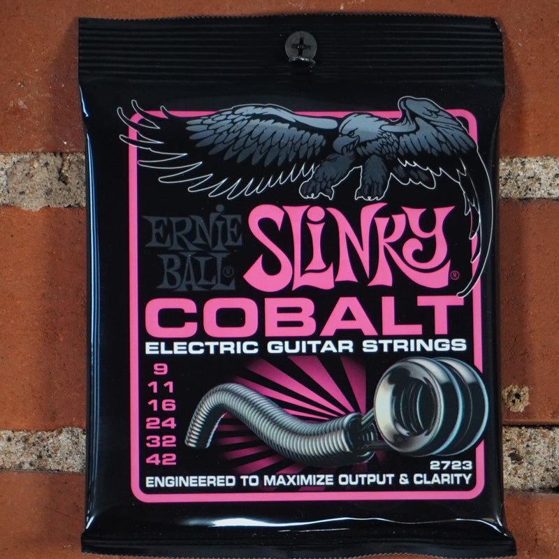 Ernie Ball Cobalt Super Slinky Electric Guitar Strings 9-42