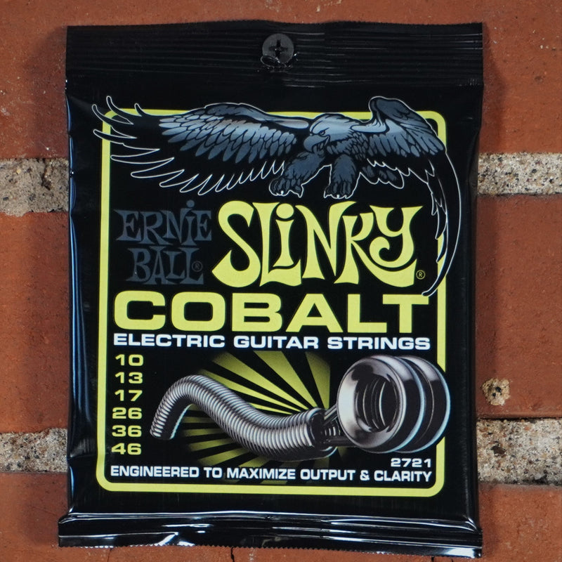 Ernie Ball Cobalt Regular Slinky Electric Guitar Strings 10-46