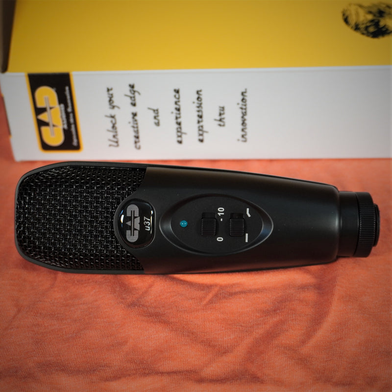 CAD U37 USB Large-Diaphragm Cardioid Condenser Recording Microphone