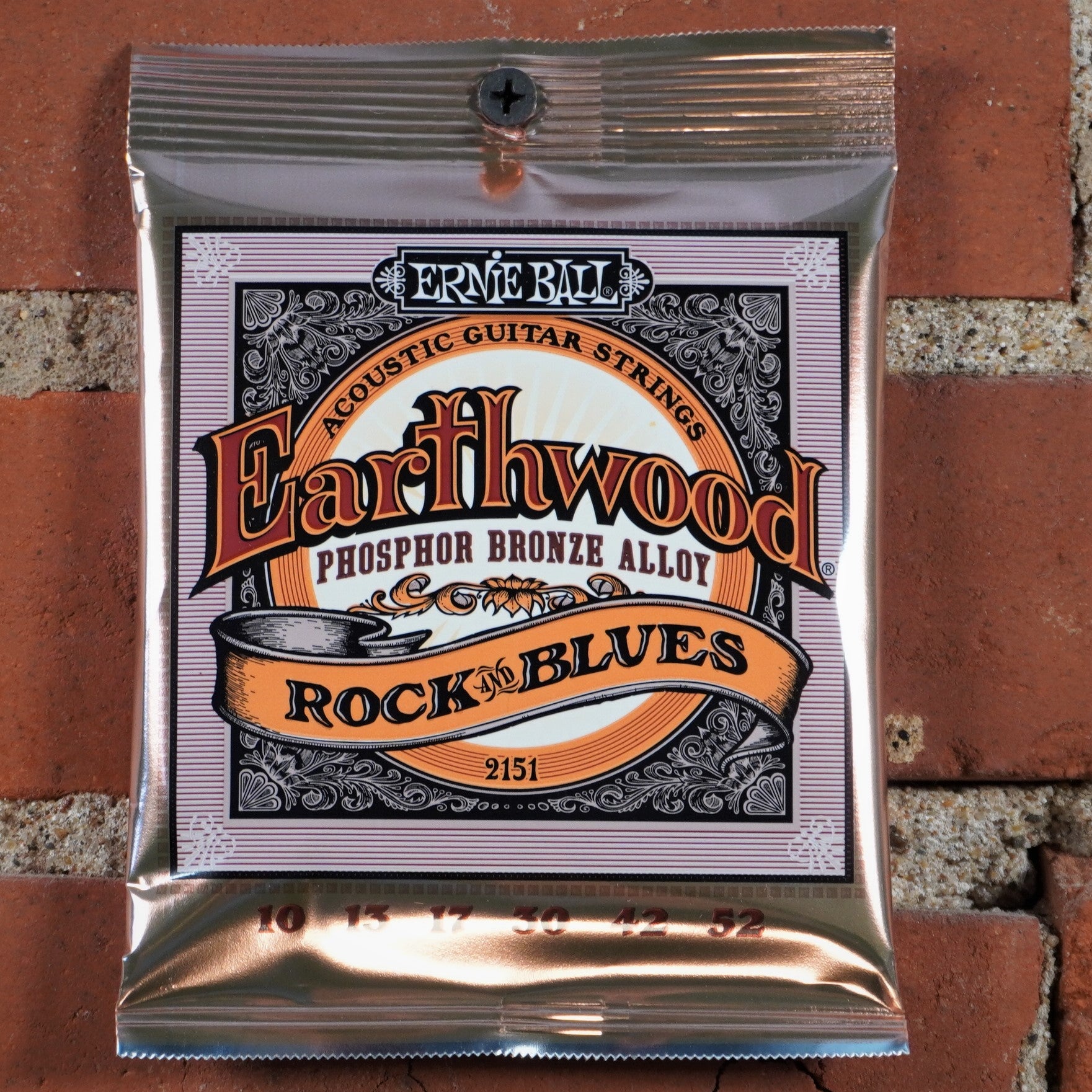 Ernie Ball Earthwood Phosphorus Bronze Rock N Blues 10-52