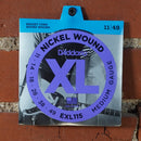 D'addario Nickel Wound Electric Guitar Strings Medium EXL115